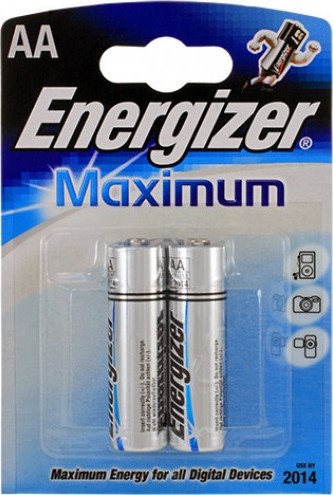 Батарейка Energizer AA Maximum LR6 E91 FSB2