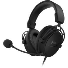 Компьютерная гарнитура HyperX Cloud Alpha S Blackout (HX-HSCAS-BK) стерео черный